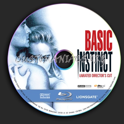 Basic Instinct blu-ray label