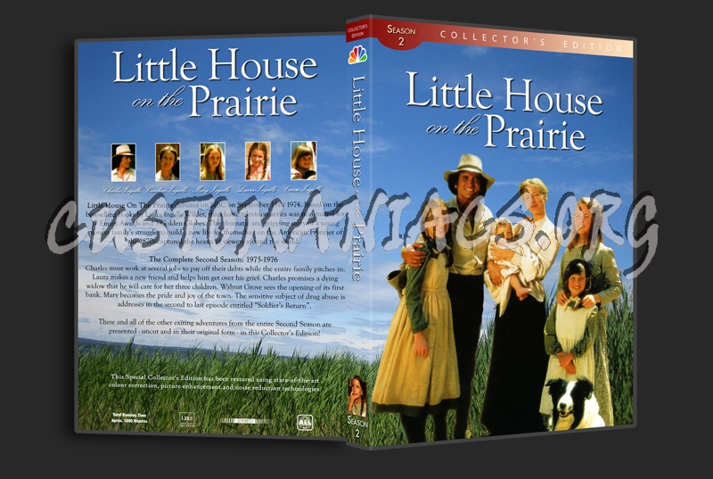 Little House On The Prairie Season 2 dvd cover