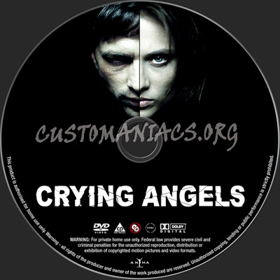 Crying Angels dvd label