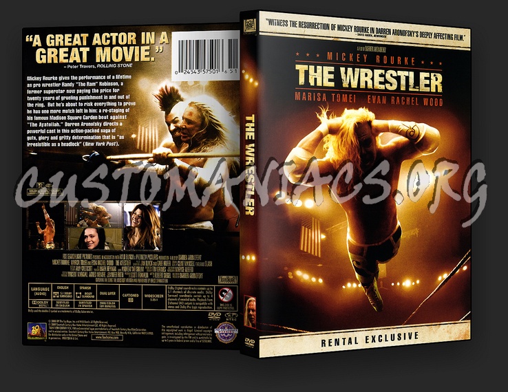 The Wrestler dvd cover