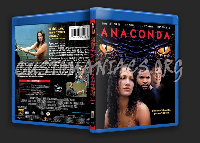 Anaconda blu-ray cover