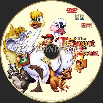 The Trumpet Of The Swan dvd label