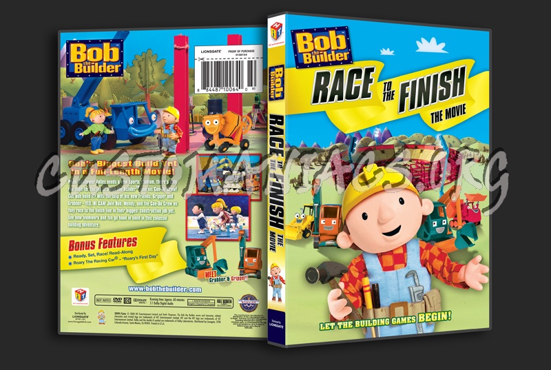 Bob the Builder: Race to the Finish the Movie dvd cover