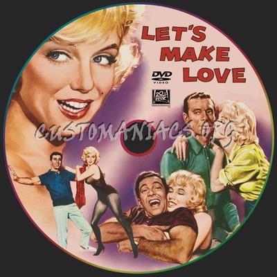 Let's Make Love dvd label