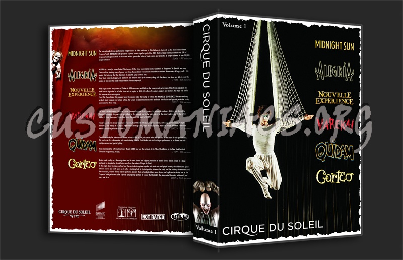 Cirque Du Soleil dvd cover