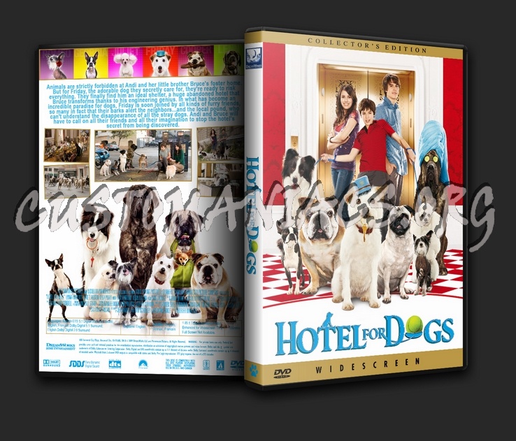 Hotel for Dogs dvd cover