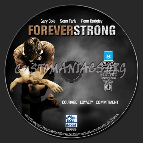 Forever Strong dvd label