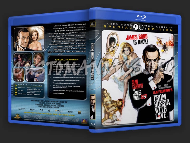 From Russia With Love blu-ray cover