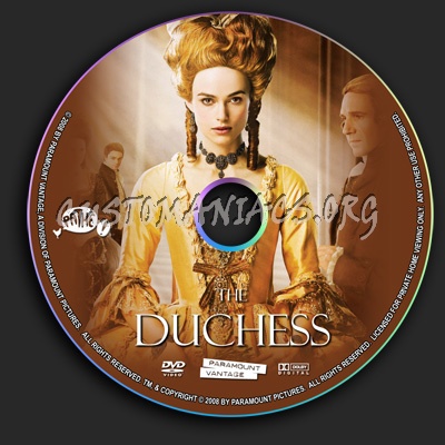 The Duchess dvd label