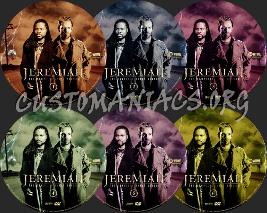 Jeremiah Season 1 dvd label