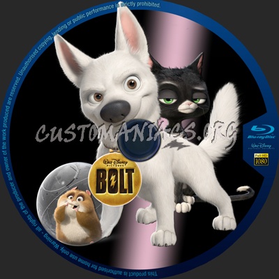 Bolt blu-ray label