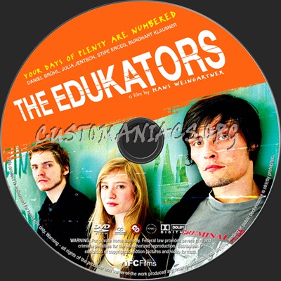 The Edukators dvd label