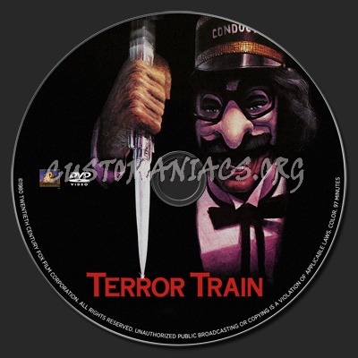 Terror Train dvd label