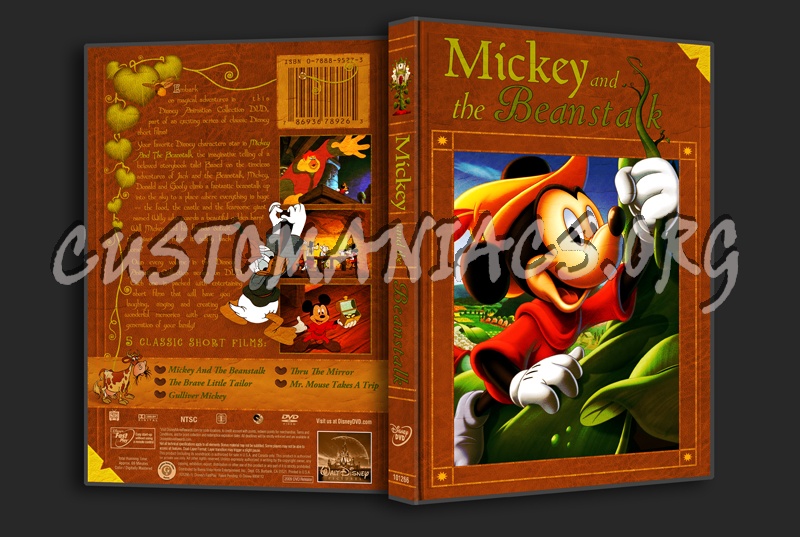 Mickey and the Beanstalk Animation Collection Volume 1 dvd cover