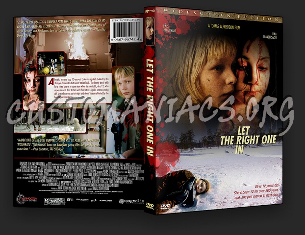 Let The Right One In dvd cover