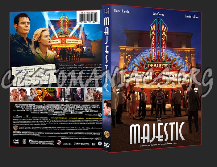 The Majestic dvd cover