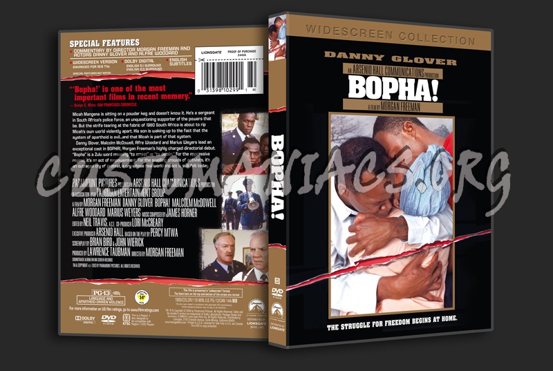 Bopha! dvd cover