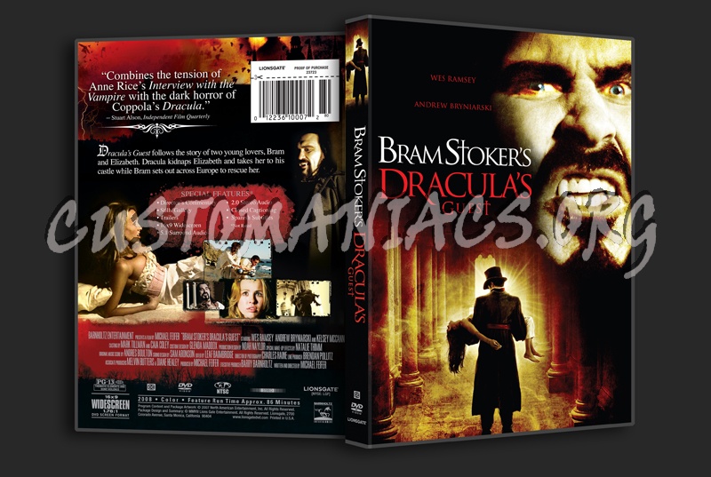 Bram Stoker's Dracula's Guest dvd cover