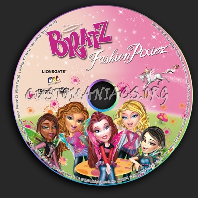 Bratz Fashion Pixiez dvd label - DVD Covers & Labels by Customaniacs ...