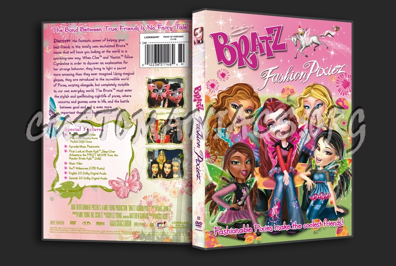Bratz Fashion Pixiez dvd cover