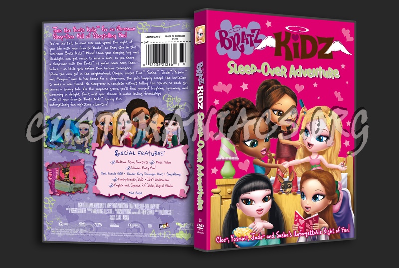 Bratz Kidz Sleep-over Adventure dvd cover