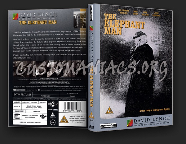 The Elephant Man dvd cover