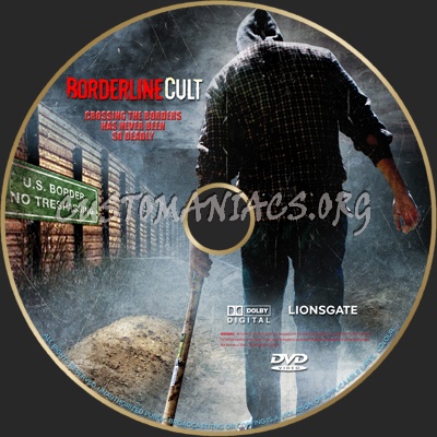 Borderline Cult dvd label