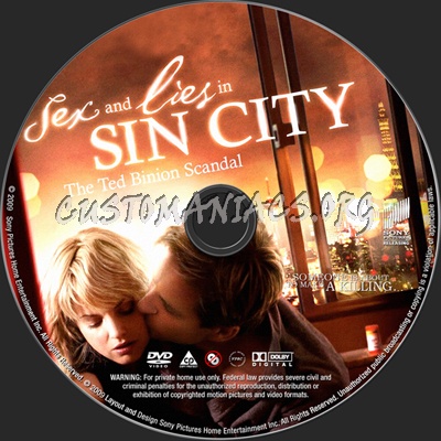 Sex and Lies in Sin City The Ted Binion Scandal dvd label