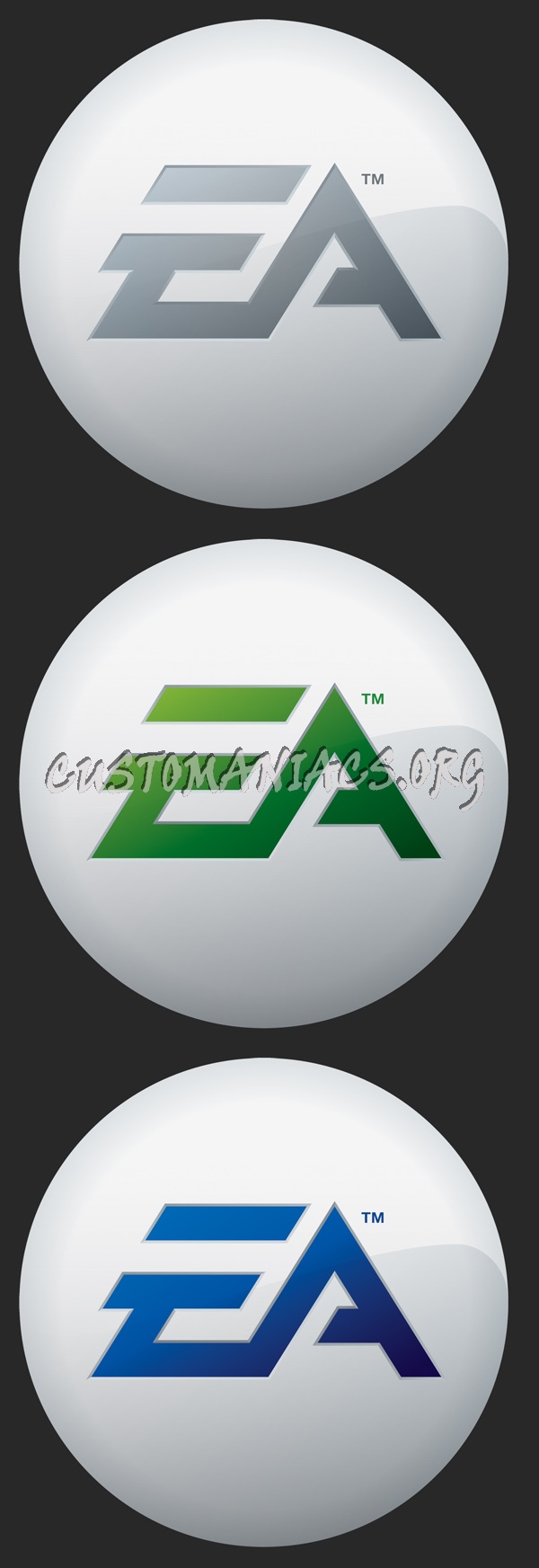 EA Spore buttons 