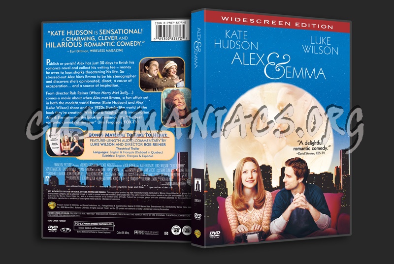 Alex & Emma dvd cover