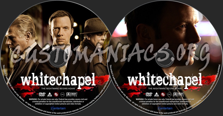 Whitechapel dvd label