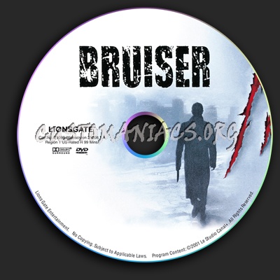 Bruiser dvd label