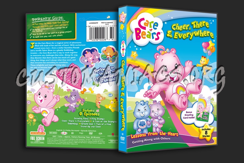 Care Bears Cheer, There & Everywhere dvd cover