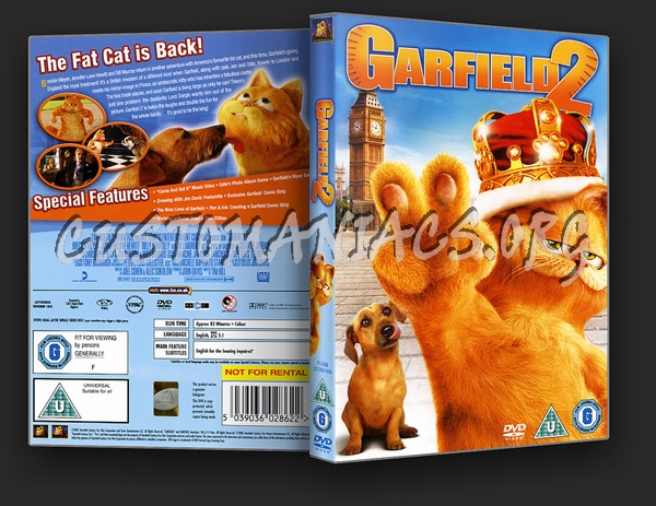 Garfield 2 dvd cover