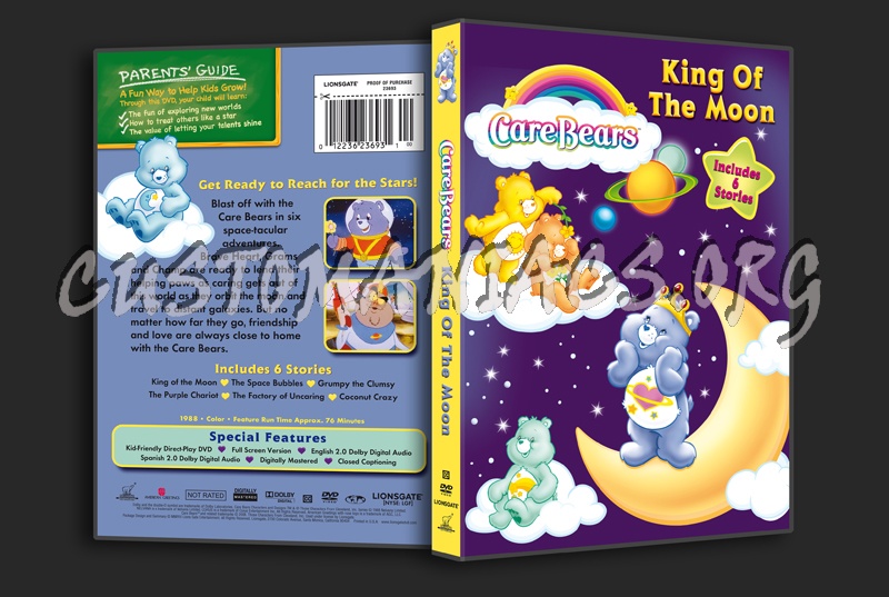 Care Bears King of the Moon dvd cover
