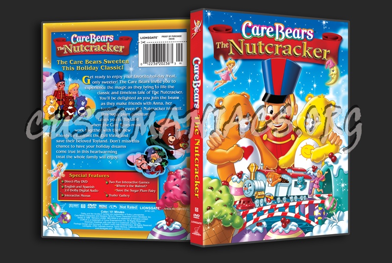 Care Bears The Nutcracker dvd cover