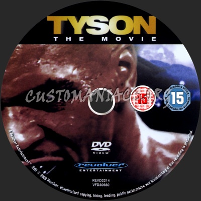 Tyson dvd label