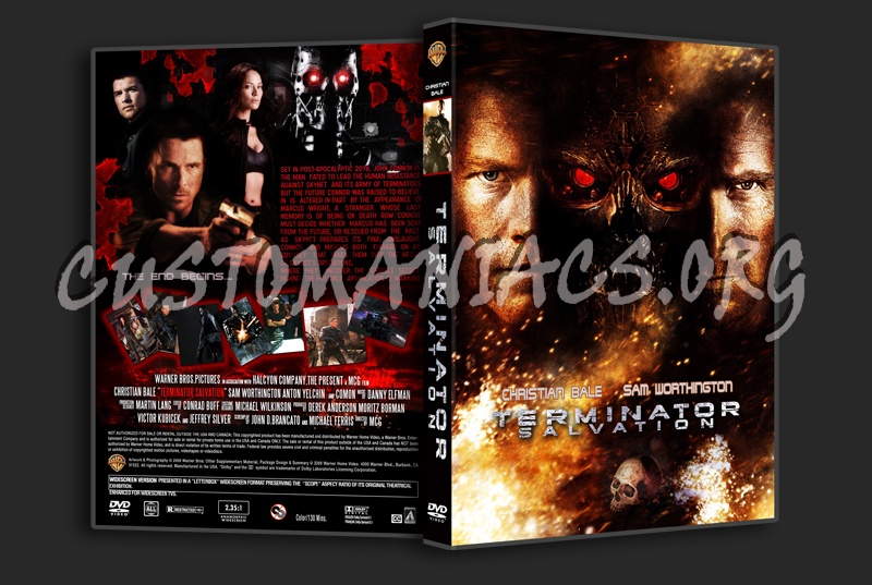 Terminator Salvation dvd cover