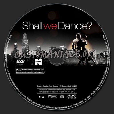 Shall We Dance? dvd label