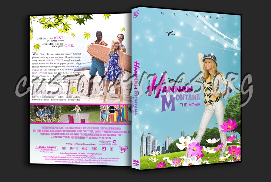 Hannah Montana The Movie dvd cover