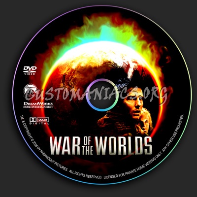 War Of The Worlds dvd label - DVD Covers & Labels by Customaniacs, id ...