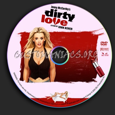 Dirty Love dvd label