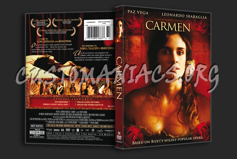 Carmen dvd cover