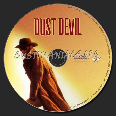 Dust Devil dvd label