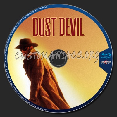 Dust Devil blu-ray label