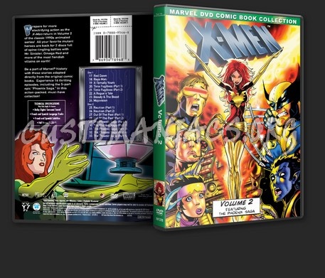 X-Men Volume 2 - Marvel DVD Comic Book Collection dvd cover