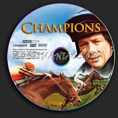 Champions dvd label