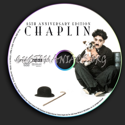 Chaplin dvd label