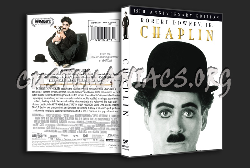 Chaplin dvd cover