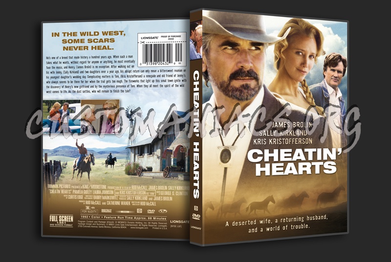 Cheatin' Hearts dvd cover